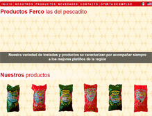 Tablet Screenshot of productosferco.com.mx